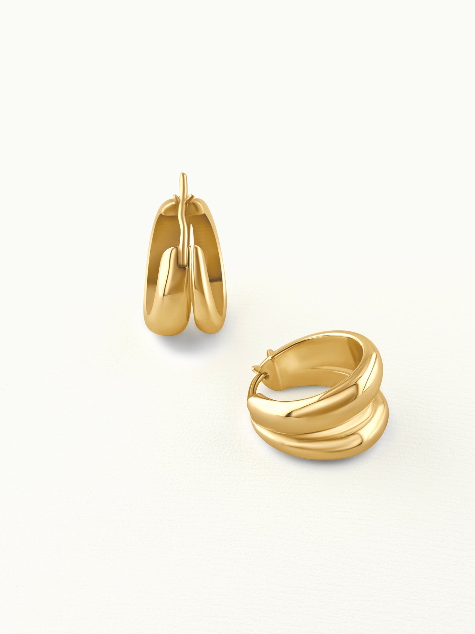 Lital Double Hoop EarringsEarringsAplós Studio