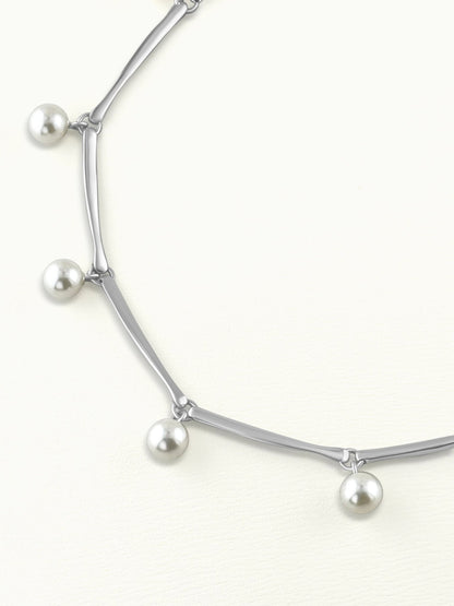 Phoebe Pearl Choker NecklaceNecklacesAplós Studio